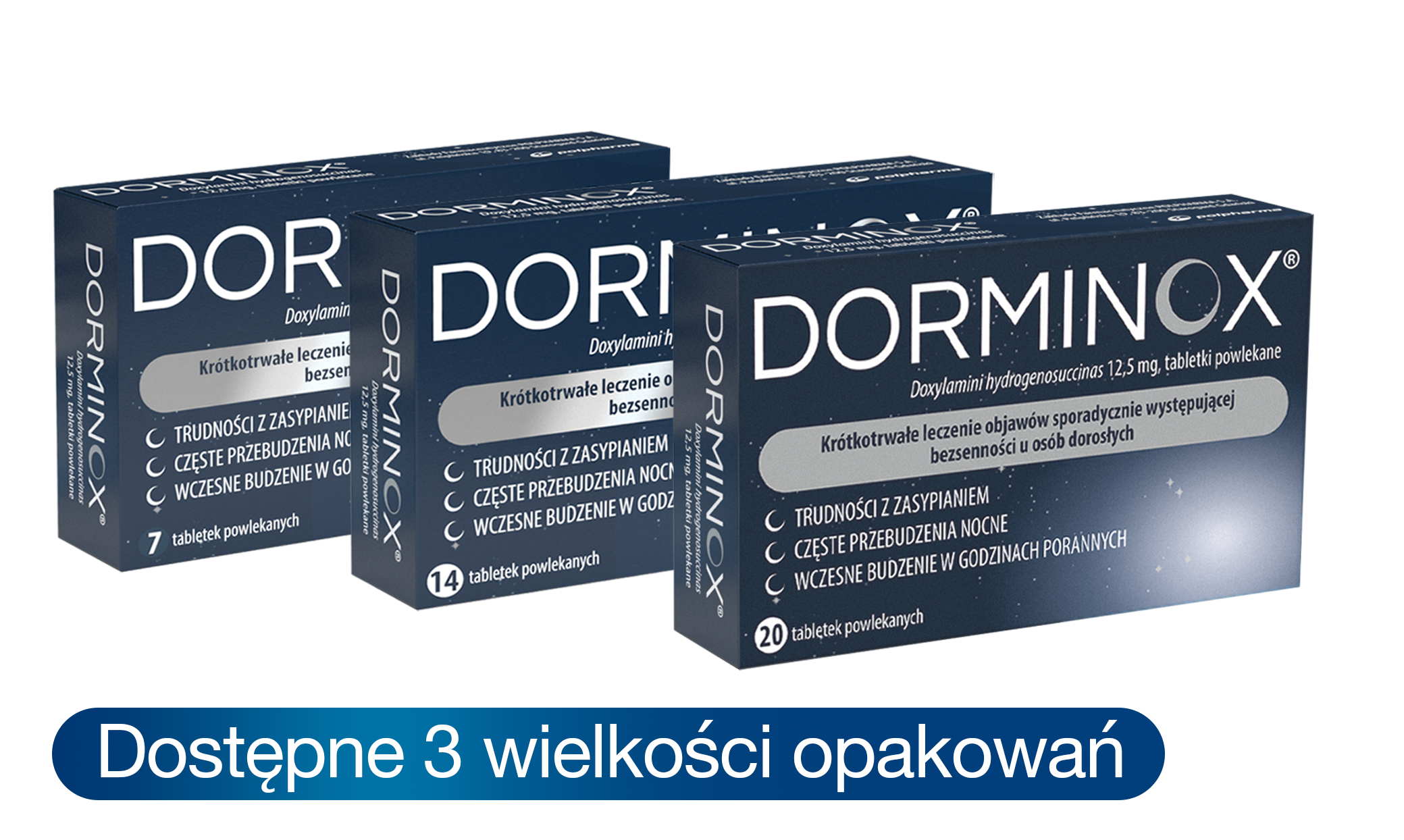 Opakowanie leku na sen Dorminox